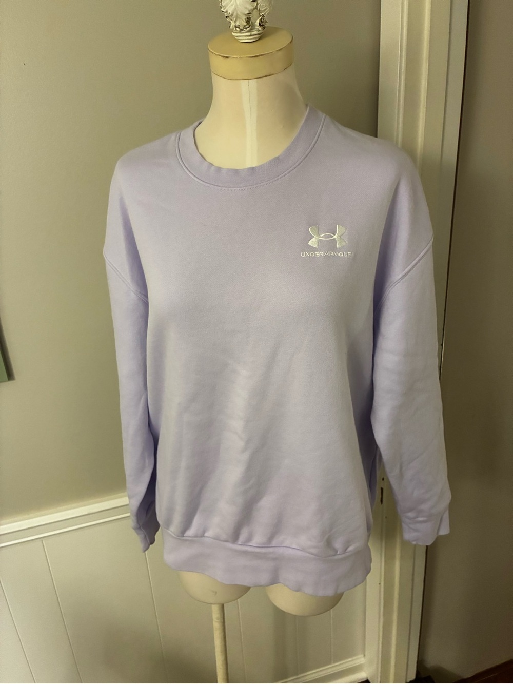 Under Armour Lavender Crewneck Pullover
